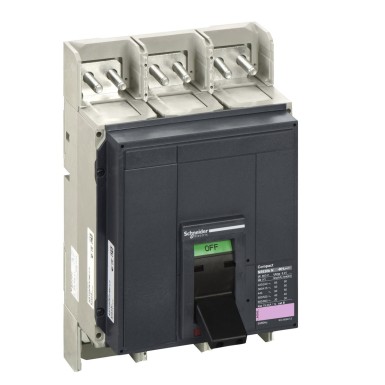 33220 - Circuit breaker frame, ComPact NS630bN, 50kA/415VAC, 630A, fixed, manually operated, without trip unit, 3P - Schneider Electric - Circuit breaker frame, ComPact NS630bN, 50kA/415VAC, 630A, fixed, manually operated, without trip unit, 3P - Schneider Electric - 0