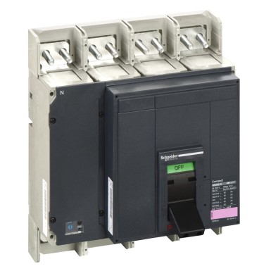 33224 - Circuit breaker frame, ComPact NS630bN, 50kA/415VAC, 630A, fixed, manually operated, without trip unit, 4P - Schneider Electric - Circuit breaker frame, ComPact NS630bN, 50kA/415VAC, 630A, fixed, manually operated, without trip unit, 4P - Schneider Electric - 0