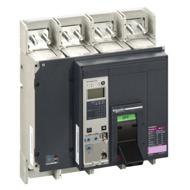 33229 - Circuit breaker ComPact NS630bH, 70 kA at 415 VAC, Micrologic 2.0 A trip unit, 630 A, fixed,4 poles - Schneider Electric - Circuit breaker ComPact NS630bH, 70 kA at 415 VAC, Micrologic 2.0 A trip unit, 630 A, fixed,4 poles - Schneider Electric - 0