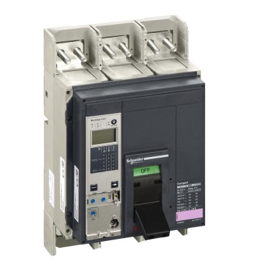 33243 - Circuit breaker ComPact NS1000N, 50 kA at 415 VAC, Micrologic 2.0 A trip unit, 1000 A, fixed,3 poles - Schneider Electric - Circuit breaker ComPact NS1000N, 50 kA at 415 VAC, Micrologic 2.0 A trip unit, 1000 A, fixed,3 poles - Schneider Electric - 0