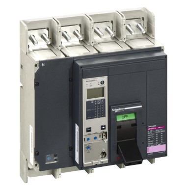 33249 - Circuit breaker ComPact NS1000H, 70 kA at 415 VAC, Micrologic 2.0 A trip unit, 1000 A, fixed,4 poles - Schneider Electric - Circuit breaker ComPact NS1000H, 70 kA at 415 VAC, Micrologic 2.0 A trip unit, 1000 A, fixed,4 poles - Schneider Electric - 0