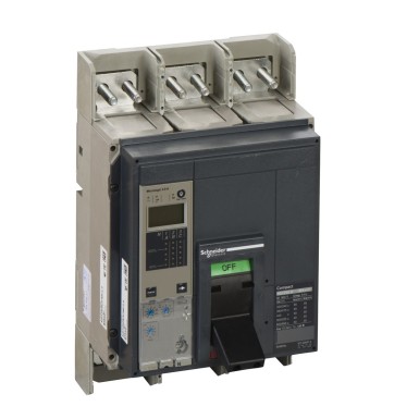 33253 - Circuit breaker ComPact NS1250N, 50 kA at 415 VAC, Micrologic 2.0 A trip unit, 1250 A, fixed,3 poles - Schneider Electric - Circuit breaker ComPact NS1250N, 50 kA at 415 VAC, Micrologic 2.0 A trip unit, 1250 A, fixed,3 poles - Schneider Electric - 0