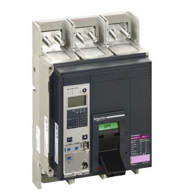 33268 - Circuit breaker ComPact NS1600H, 70 kA at 415 VAC, Micrologic 2.0 A trip unit, 1600 A, fixed,3 poles - Schneider Electric - Circuit breaker ComPact NS1600H, 70 kA at 415 VAC, Micrologic 2.0 A trip unit, 1600 A, fixed,3 poles - Schneider Electric - 0