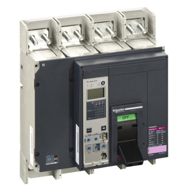 33329 - Circuit breaker ComPact NS630bH, 70 kA at 415 VAC, Micrologic 5.0 A trip unit, 630 A, fixed,4 poles - Schneider Electric - Circuit breaker ComPact NS630bH, 70 kA at 415 VAC, Micrologic 5.0 A trip unit, 630 A, fixed,4 poles - Schneider Electric - 0