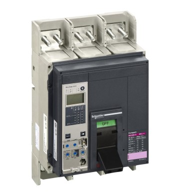 33348 - Circuit breaker ComPact NS1000H, 70 kA at 415 VAC, Micrologic 5.0 A trip unit, 1000 A, fixed,3 poles - Schneider Electric - Circuit breaker ComPact NS1000H, 70 kA at 415 VAC, Micrologic 5.0 A trip unit, 1000 A, fixed,3 poles - Schneider Electric - 0