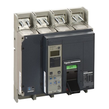 33357 - Circuit breaker ComPact NS1250N, 50 kA at 415 VAC, Micrologic 5.0 A trip unit, 1250 A, fixed,4 poles - Schneider Electric - Circuit breaker ComPact NS1250N, 50 kA at 415 VAC, Micrologic 5.0 A trip unit, 1250 A, fixed,4 poles - Schneider Electric - 0