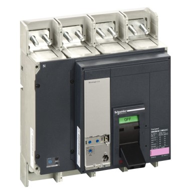 33463 - Circuit breaker ComPact NS630bN, 50 kA at 415 VAC, Micrologic 2.0 trip unit, 630 A, fixed,4 poles 4d - Schneider Electric - Circuit breaker ComPact NS630bN, 50 kA at 415 VAC, Micrologic 2.0 trip unit, 630 A, fixed,4 poles 4d - Schneider Electric - 0