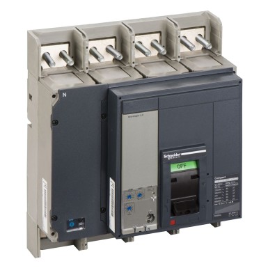 33484 - Circuit breaker ComPact NS1600N, 50 kA at 415 VAC, Micrologic 2.0 trip unit, 1600 A, fixed,4 poles 4 - Schneider Electric - Circuit breaker ComPact NS1600N, 50 kA at 415 VAC, Micrologic 2.0 trip unit, 1600 A, fixed,4 poles 4 - Schneider Electric - 0