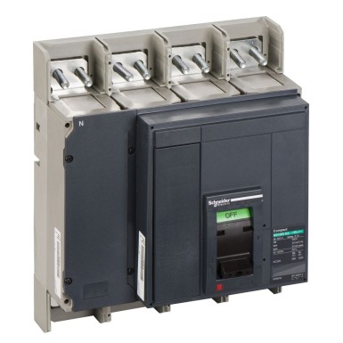 33493 - Switch disconnector, ComPact NS1000NA, fixed, front connected, manually operated, 1000A, 4P, complete device - Schneider Electric - Switch disconnector, ComPact NS1000NA, fixed, front connected, manually operated, 1000A, 4P, complete device - Schneider Electric - 0