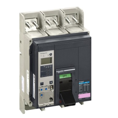 33499 - Circuit breaker ComPact NS1000L, 150 kA at 415 VAC, Micrologic 2.0 A trip unit, 1000 A, fixed,3 pole - Schneider Electric - Circuit breaker ComPact NS1000L, 150 kA at 415 VAC, Micrologic 2.0 A trip unit, 1000 A, fixed,3 pole - Schneider Electric - 0