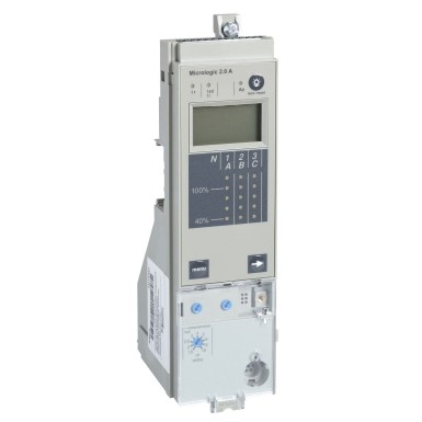 33505 - Trip unit MicroLogic 2.0 A, ComPact NS630b to NS3200 fixed, basic protections - Schneider Electric - Trip unit MicroLogic 2.0 A, ComPact NS630b to NS3200 fixed, basic protections - Schneider Electric - 0