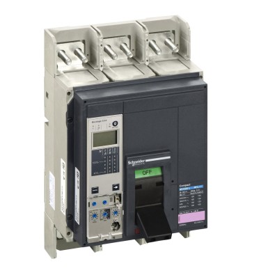 33518 - Circuit breaker ComPact NS1000L, 150 kA at 415 VAC, Micrologic 5.0 A trip unit, 1000 A, fixed,3 pole - Schneider Electric - Circuit breaker ComPact NS1000L, 150 kA at 415 VAC, Micrologic 5.0 A trip unit, 1000 A, fixed,3 pole - Schneider Electric - 0