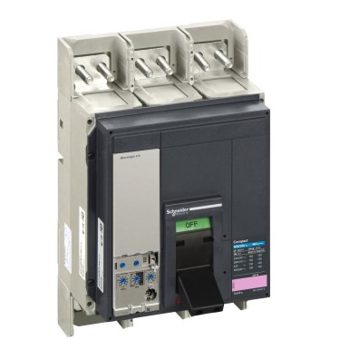 33548 - Circuit breaker ComPact NS630bL, 150 kA at 415 VAC, Micrologic 5.0 trip unit, 630 A, fixed,3 poles 3 - Schneider Electric - Circuit breaker ComPact NS630bL, 150 kA at 415 VAC, Micrologic 5.0 trip unit, 630 A, fixed,3 poles 3 - Schneider Electric - 0