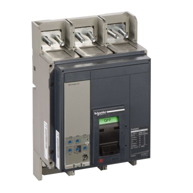 33552 - Circuit breaker ComPact NS800N, 50 kA at 415 VAC, Micrologic 5.0 trip unit, 800 A, fixed,3 poles 3d - Schneider Electric - Circuit breaker ComPact NS800N, 50 kA at 415 VAC, Micrologic 5.0 trip unit, 800 A, fixed,3 poles 3d - Schneider Electric - 0