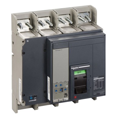 33555 - Circuit breaker ComPact NS800N, 50 kA at 415 VAC, Micrologic 5.0 trip unit, 800 A, fixed,4 poles 4d - Schneider Electric - Circuit breaker ComPact NS800N, 50 kA at 415 VAC, Micrologic 5.0 trip unit, 800 A, fixed,4 poles 4d - Schneider Electric - 0