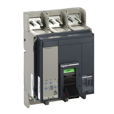 33558 - Circuit breaker ComPact NS1000N, 50 kA at 415 VAC, Micrologic 5.0 trip unit, 1000 A, fixed,3 poles 3 - Schneider Electric - Circuit breaker ComPact NS1000N, 50 kA at 415 VAC, Micrologic 5.0 trip unit, 1000 A, fixed,3 poles 3 - Schneider Electric - 0