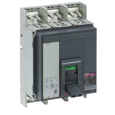 33569 - Circuit breaker ComPact NS1600H, 70 kA at 415 VAC, Micrologic 5.0 trip unit, 1600 A, fixed,3 poles 3 - Schneider Electric - Circuit breaker ComPact NS1600H, 70 kA at 415 VAC, Micrologic 5.0 trip unit, 1600 A, fixed,3 poles 3 - Schneider Electric - 0