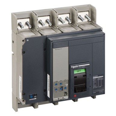 33570 - Circuit breaker ComPact NS1600N, 50 kA at 415 VAC, Micrologic 5.0 trip unit, 1600 A, fixed,4 poles 4 - Schneider Electric - Circuit breaker ComPact NS1600N, 50 kA at 415 VAC, Micrologic 5.0 trip unit, 1600 A, fixed,4 poles 4 - Schneider Electric - 0