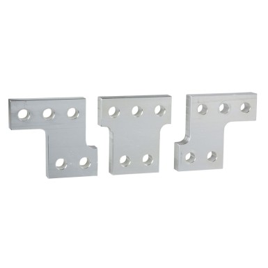 33622 - Spreaders, MasterPact NT, ComPacT NS630b to NS1600, 70mm to 95mm pitch, flat connection, 3 poles, spare part - Schneider Electric - Spreaders, MasterPact NT, ComPacT NS630b to NS1600, 70mm to 95mm pitch, flat connection, 3 poles, spare part - Schneider Electric - 0