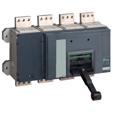 34003 - Circuit breaker frame, ComPact NS1600bN, 50kA/415VAC, 1600A, fixed, manually operated, without trip unit, 4P - Schneider Electric - Circuit breaker frame, ComPact NS1600bN, 50kA/415VAC, 1600A, fixed, manually operated, without trip unit, 4P - Schneider Electric - 0