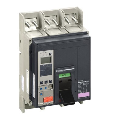 34404 - Circuit breaker ComPact NS800N, 50 kA at 415 VAC, Micrologic 2.0 E trip unit, 800 A, fixed,3 poles 3 - Schneider Electric - Circuit breaker ComPact NS800N, 50 kA at 415 VAC, Micrologic 2.0 E trip unit, 800 A, fixed,3 poles 3 - Schneider Electric - 0