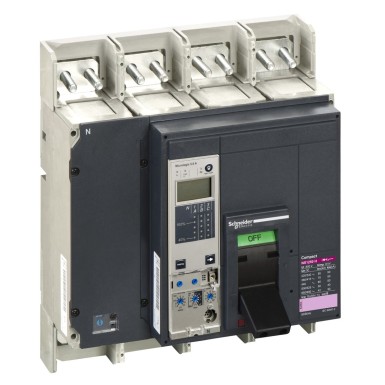 34435 - Circuit breaker ComPact NS1250H, 70 kA at 415 VAC, Micrologic 5.0 E trip unit, 1250 A, fixed,4 poles - Schneider Electric - Circuit breaker ComPact NS1250H, 70 kA at 415 VAC, Micrologic 5.0 E trip unit, 1250 A, fixed,4 poles - Schneider Electric - 0