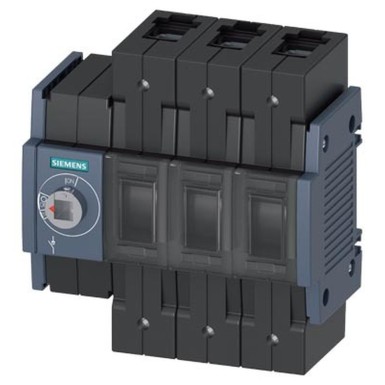 3KD3030-2NE10-0 - Switch-disconnector 100 A, Size 2, 3-pole Front operating mechanism left Basic unit without handle Box terminal - Siemens - Switch-disconnector 100 A, Size 2, 3-pole Front operating mechanism left Basic unit without handle Box terminal - Siemens - 0