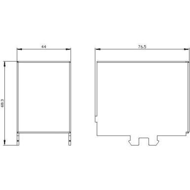 3KD9304-7 - Accessory for 3KD Size 3 , 3KC0 Size 3 Cable connection cover short version contains 8 units - Siemens - Accessory for 3KD Size 3 , 3KC0 Size 3 Cable connection cover short version contains 8 units - Siemens - 1