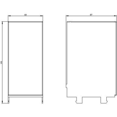 3KD9404-6 - Accessory for 3KD Size 4 , 3KC0 Size 4 cable connection cover standard length contains 8 units - Siemens - Accessory for 3KD Size 4 , 3KC0 Size 4 cable connection cover standard length contains 8 units - Siemens - 1