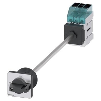 3LD3040-0TK11 - Switch-disconnector 3LD3, Iu 16 A Main switch 3-pole rated power with AC-23 A for 400V 7.5kW floor mounting Basic switch with door coupling Central hole mounting 22.5mm Toggle drive black 48x48 mm - Siemens - Switch-disconnector 3LD3, Iu 16 A Main switch 3-pole rated power with AC-23 A for 400V 7.5kW floor mounting Basic switch with door coupling Central hole mounting 22.5mm Toggle drive black 48x48 mm - Siemens - 0