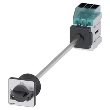 3LD3340-0TK11 - Switch-disconnector 3LD3, Iu 40 A Main switch 3-pole rated power with AC-23 A for 400 V 18.5 kW floor mounting Basic switch with door coupling Central hole mounting 22.5mm Toggle drive black 48x48 mm - Siemens - Switch-disconnector 3LD3, Iu 40 A Main switch 3-pole rated power with AC-23 A for 400 V 18.5 kW floor mounting Basic switch with door coupling Central hole mounting 22.5mm Toggle drive black 48x48 mm - Siemens - 0