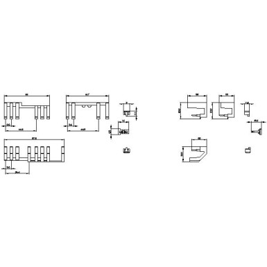 3RA2913-2AA2 - Wiring kit spring-type Electrical and mechanical Including mechanical interlocking for reversing sta - Siemens - Wiring kit spring-type Electrical and mechanical Including mechanical interlocking for reversing sta - Siemens - 2