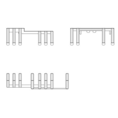 3RA2913-2AA2 - Wiring kit spring-type Electrical and mechanical Including mechanical interlocking for reversing sta - Siemens - Wiring kit spring-type Electrical and mechanical Including mechanical interlocking for reversing sta - Siemens - 3