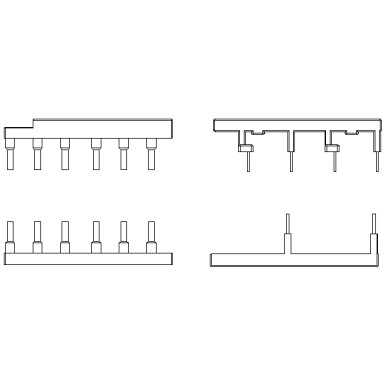 3RA2923-2AA1 - Wiring kit for screw terminal Electrical and mechanical Including mechanical interlocking for revers - Siemens - Wiring kit for screw terminal Electrical and mechanical Including mechanical interlocking for revers - Siemens - 1