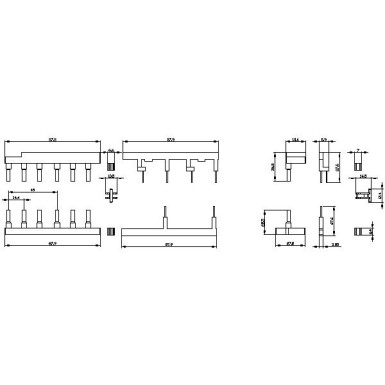 3RA2923-2AA1 - Wiring kit for screw terminal Electrical and mechanical Including mechanical interlocking for revers - Siemens - Wiring kit for screw terminal Electrical and mechanical Including mechanical interlocking for revers - Siemens - 2