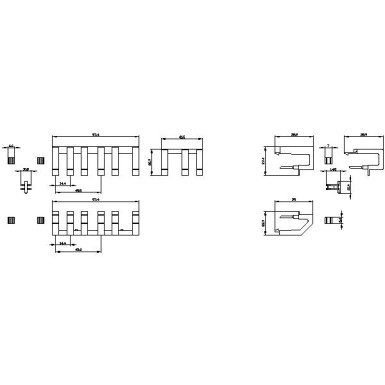 3RA2923-2BB2 - Wiring kit spring-type Electrical and mechanical Including mechanical interlocking for YD starter Si - Siemens - Wiring kit spring-type Electrical and mechanical Including mechanical interlocking for YD starter Si - Siemens - 1