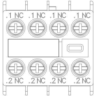 3RH2911-1FA04 - Auxiliary switch on the front, 4 NC Current path 1 NC, 1 NC, 1 NC, 1 NC for 3RH and 3RT screw termin - Siemens - Auxiliary switch on the front, 4 NC Current path 1 NC, 1 NC, 1 NC, 1 NC for 3RH and 3RT screw termin - Siemens - 5