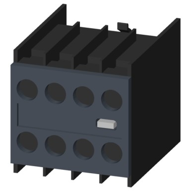 3RH2911-1HA01 - Auxiliary switch on the front, 1 NC Current path 1 NC for 3RH and 3RT screw terminal .1/.2, --/-- - Siemens - Auxiliary switch on the front, 1 NC Current path 1 NC for 3RH and 3RT screw terminal .1/.2, --/-- - Siemens - 1