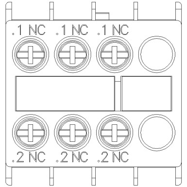 3RH2911-1HA03 - Auxiliary switch on the front, 3 NC Current path 1 NC, 1 NC, 1 NC for 3RH and 3RT screw terminal .1/ - Siemens - Auxiliary switch on the front, 3 NC Current path 1 NC, 1 NC, 1 NC for 3RH and 3RT screw terminal .1/ - Siemens - 3