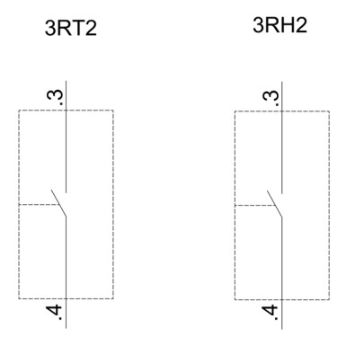 3RH2911-1HA10 - Auxiliary switch on the front, 1 NO Current path 1 NO for 3RH and 3RT screw terminal .3/.4 - Siemens - Auxiliary switch on the front, 1 NO Current path 1 NO for 3RH and 3RT screw terminal .3/.4 - Siemens - 0