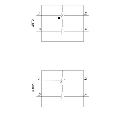 3RH2911-1HA11 - Auxiliary switch on the front, 1 NO + 1 NC Current path 1 NC, 1 NO for 3RH and 3RT screw terminal .1 - Siemens - Auxiliary switch on the front, 1 NO + 1 NC Current path 1 NC, 1 NO for 3RH and 3RT screw terminal .1 - Siemens - 3