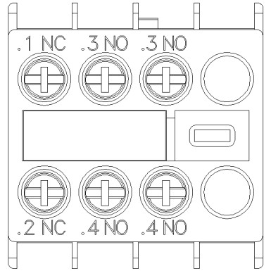 3RH2911-1HA21 - Auxiliary switch on the front, 2 NO + 1 NC Current path 1 NC, 1 NO, 1 NO for 3RH and 3RT screw termi - Siemens - Auxiliary switch on the front, 2 NO + 1 NC Current path 1 NC, 1 NO, 1 NO for 3RH and 3RT screw termi - Siemens - 0