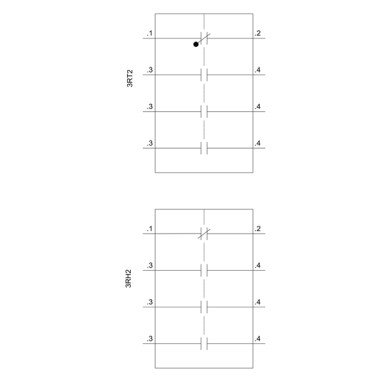 3RH2911-1HA31 - Auxiliary switch Front side, 3 NO + 1 NC Current path 1 NC, 1 NO, 1 NO, 1 NO For 3RH2 and 3RT2 Screw - Siemens - Auxiliary switch Front side, 3 NO + 1 NC Current path 1 NC, 1 NO, 1 NO, 1 NO For 3RH2 and 3RT2 Screw - Siemens - 3