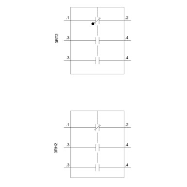 3RH2911-2HA21 - Auxiliary switch on the front, 2 NO + 1 NC Current path 1 NC, 1 NO, 1 NO for 3RH and 3RT spring-type - Siemens - Auxiliary switch on the front, 2 NO + 1 NC Current path 1 NC, 1 NO, 1 NO for 3RH and 3RT spring-type - Siemens - 0