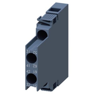 3RH2921-1DA02 - Auxiliary switch lateral, 2 NC Current path 1 NC, 1 NC for 3RH and 3RT screw terminal R: 31/32, 41/4 - Siemens - Auxiliary switch lateral, 2 NC Current path 1 NC, 1 NC for 3RH and 3RT screw terminal R: 31/32, 41/4 - Siemens - 5