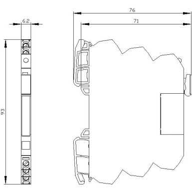 3RQ3118-1AB00 - Output coupler with plug-in Relay, 1 change-over contact screw terminal 24 V AC/DC Enclosure width 6 - Siemens - Output coupler with plug-in Relay, 1 change-over contact screw terminal 24 V AC/DC Enclosure width 6 - Siemens - 0