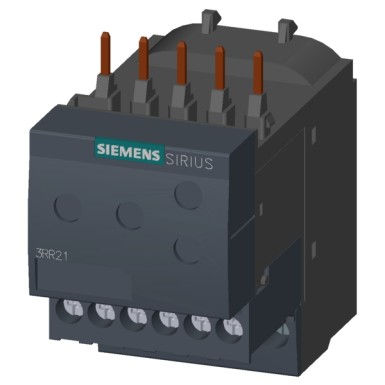 3RR2141-1AA30 - Monitoring relay, can be mounted to Contactor 3RT2, Size S00 basic, analog adjustment Apparent curre - Siemens - Monitoring relay, can be mounted to Contactor 3RT2, Size S00 basic, analog adjustment Apparent curre - Siemens - 3