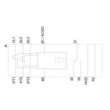 3RR2141-1AA30 - Monitoring relay, can be mounted to Contactor 3RT2, Size S00 basic, analog adjustment Apparent curre - Siemens - Monitoring relay, can be mounted to Contactor 3RT2, Size S00 basic, analog adjustment Apparent curre - Siemens - 4