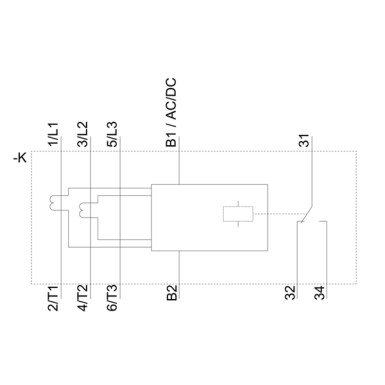 3RR2141-2AA30 - Monitoring relay, can be mounted to Contactor 3RT2, Size S00 basic, analog adjustment Apparent curre - Siemens - Monitoring relay, can be mounted to Contactor 3RT2, Size S00 basic, analog adjustment Apparent curre - Siemens - 2