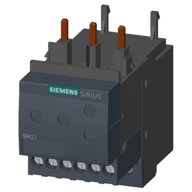 3RR2142-1AA30 - Monitoring relay, can be mounted to Contactor 3RT2, Size S0 basic, analog adjustment Apparent curren - Siemens - Monitoring relay, can be mounted to Contactor 3RT2, Size S0 basic, analog adjustment Apparent curren - Siemens - 4